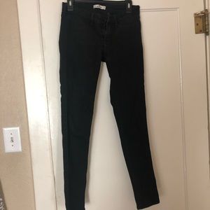 Hollister skinny black jeans